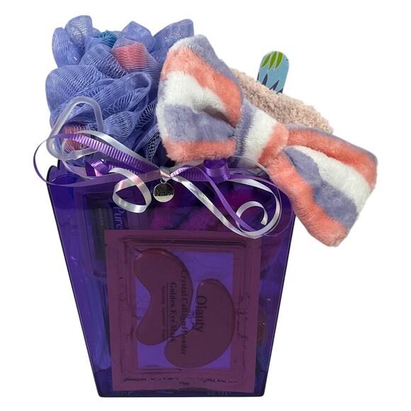 💜 VVCC Boutique Daily Essentials Treasure Bucket Blue Theme 💜 - Picture 1 of 3